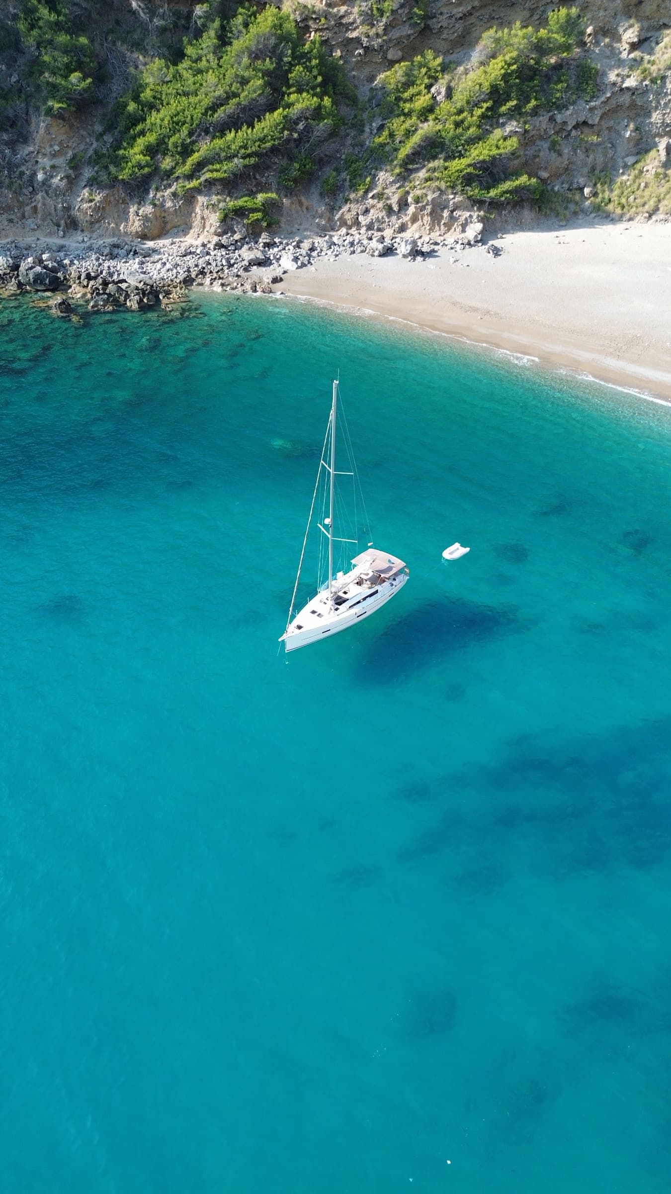 Velero navegando